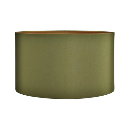 Sage Green Polycotton Drum Lampshade 30cm/12in – Click Style