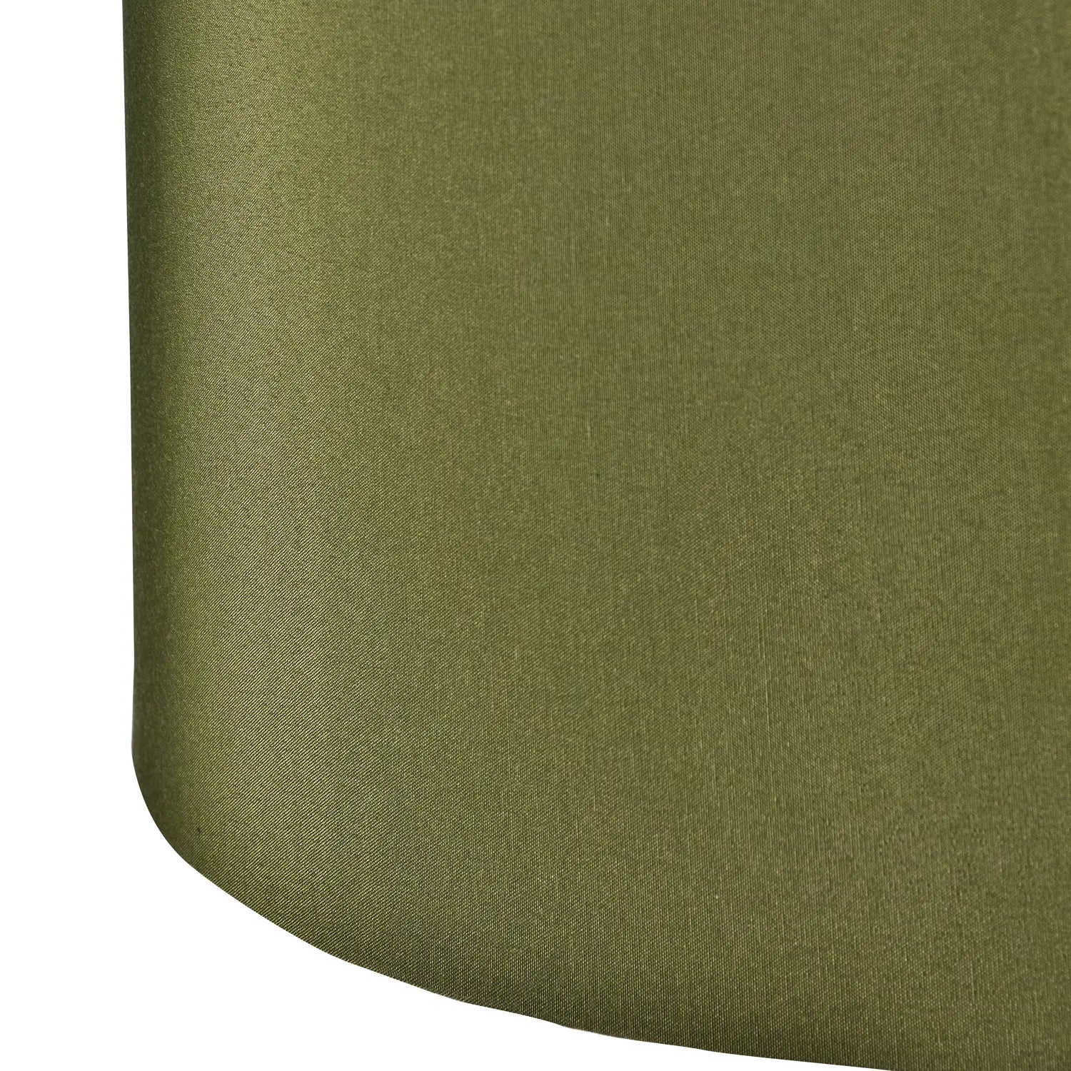 Sage Green Polycotton Drum Lampshade 30cm/12in – Click Style