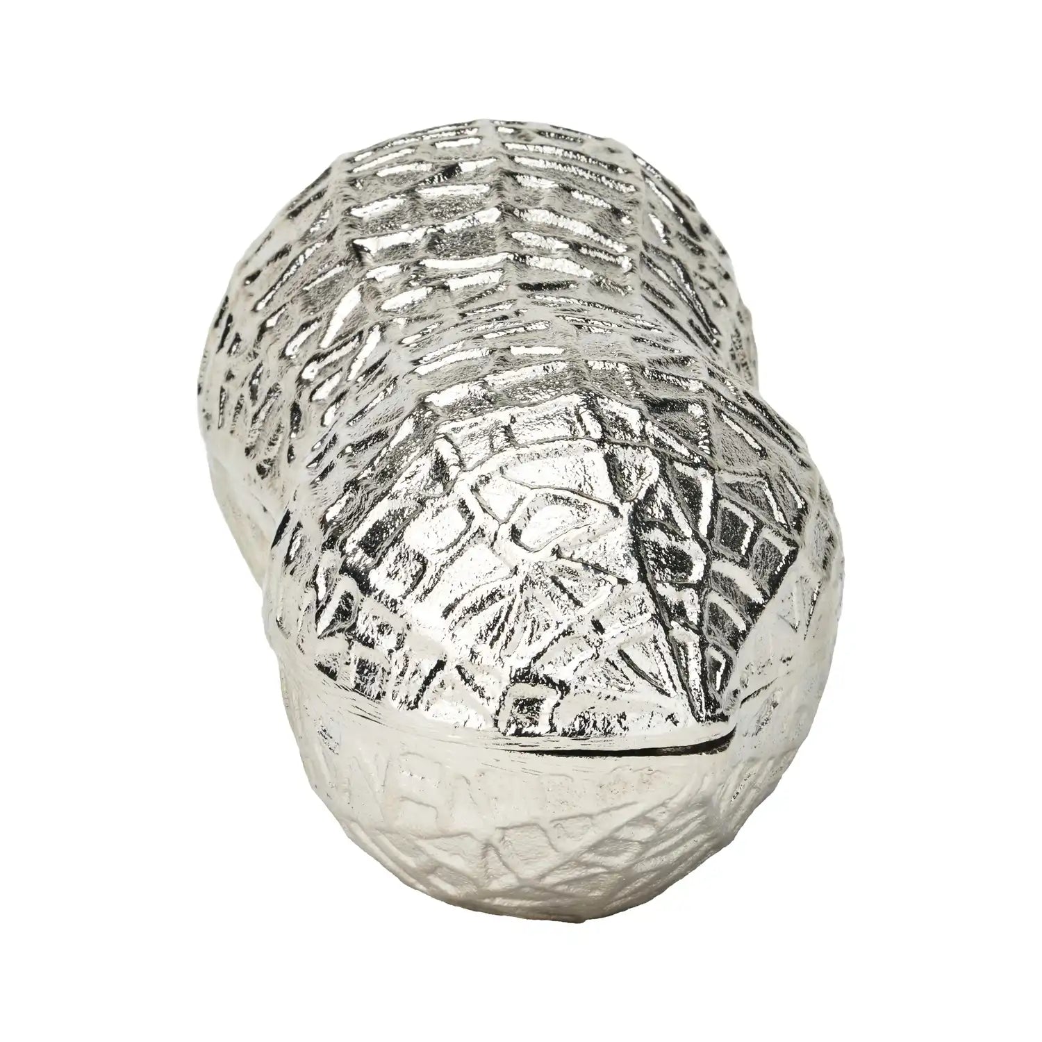 Silver Peanut Lidded Trinket Dish – Click Style