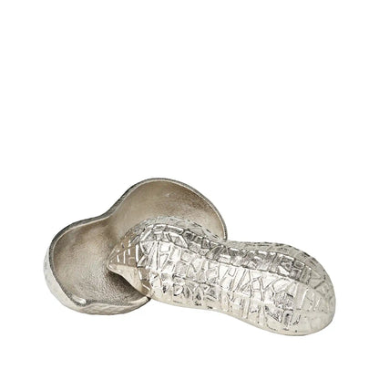 Silver Peanut Lidded Trinket Dish – Click Style