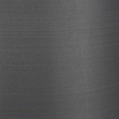 Steel Grey Silk Self Lined Drum Lampshade 35cm/14in – Click Style