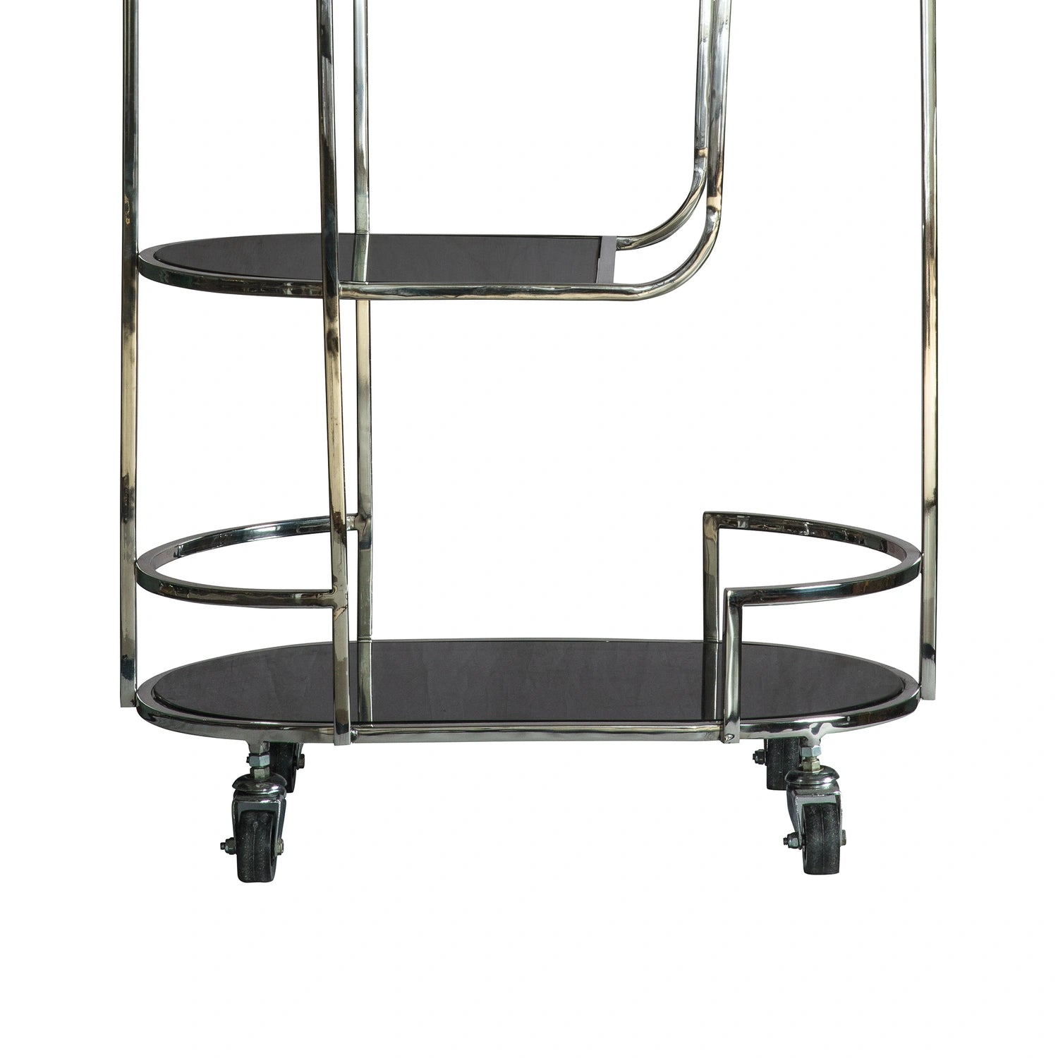 Sterling Modern Silver Cocktail Trolley – Click Style