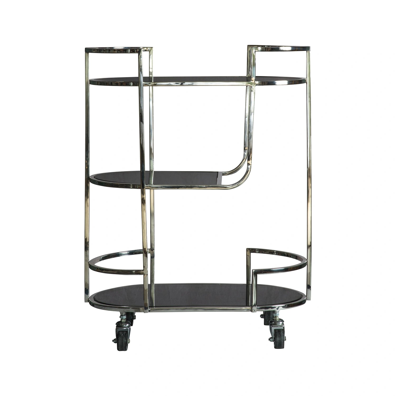 Sterling Modern Silver Cocktail Trolley – Click Style