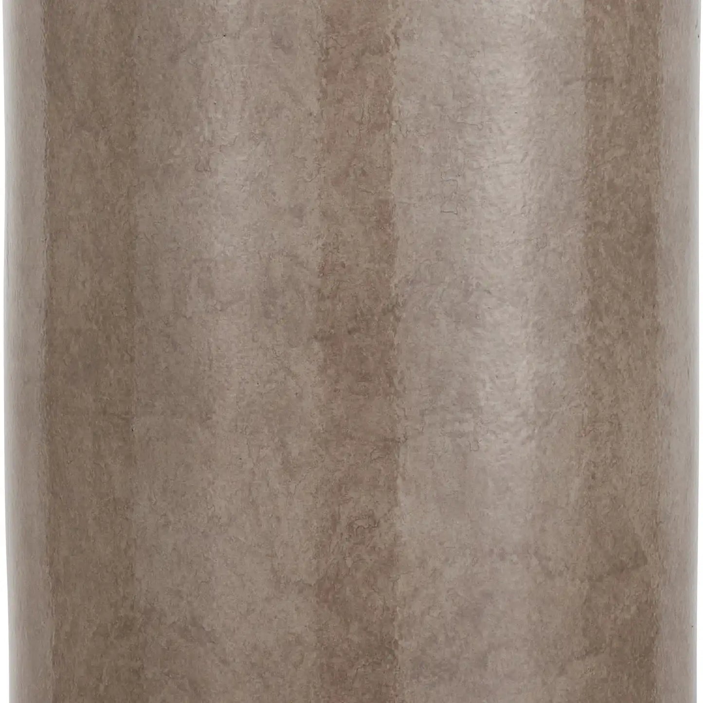 Tall Grey Modernist Abstract Face Ceramic Vase – Click Style