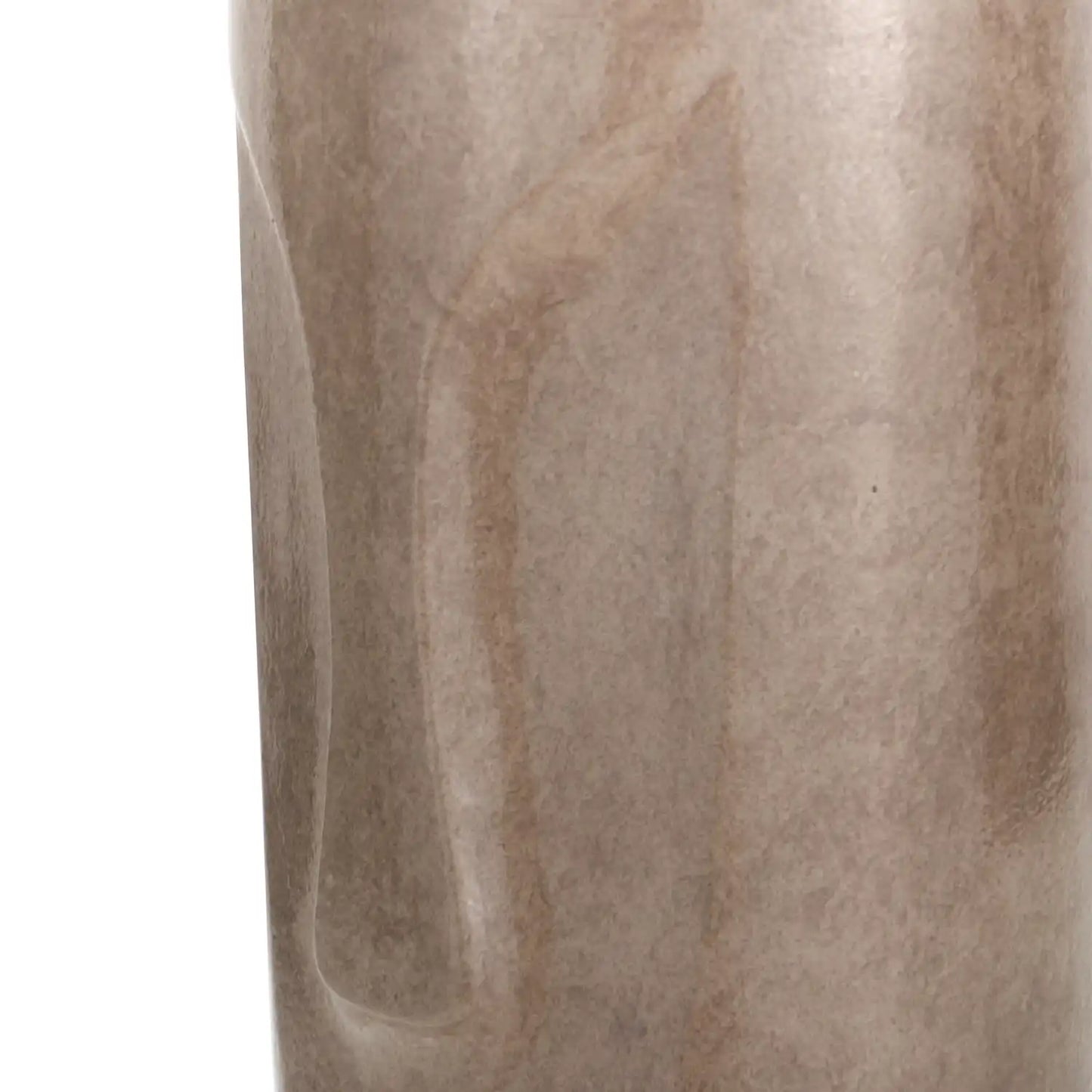 Tall Grey Modernist Abstract Face Ceramic Vase – Click Style