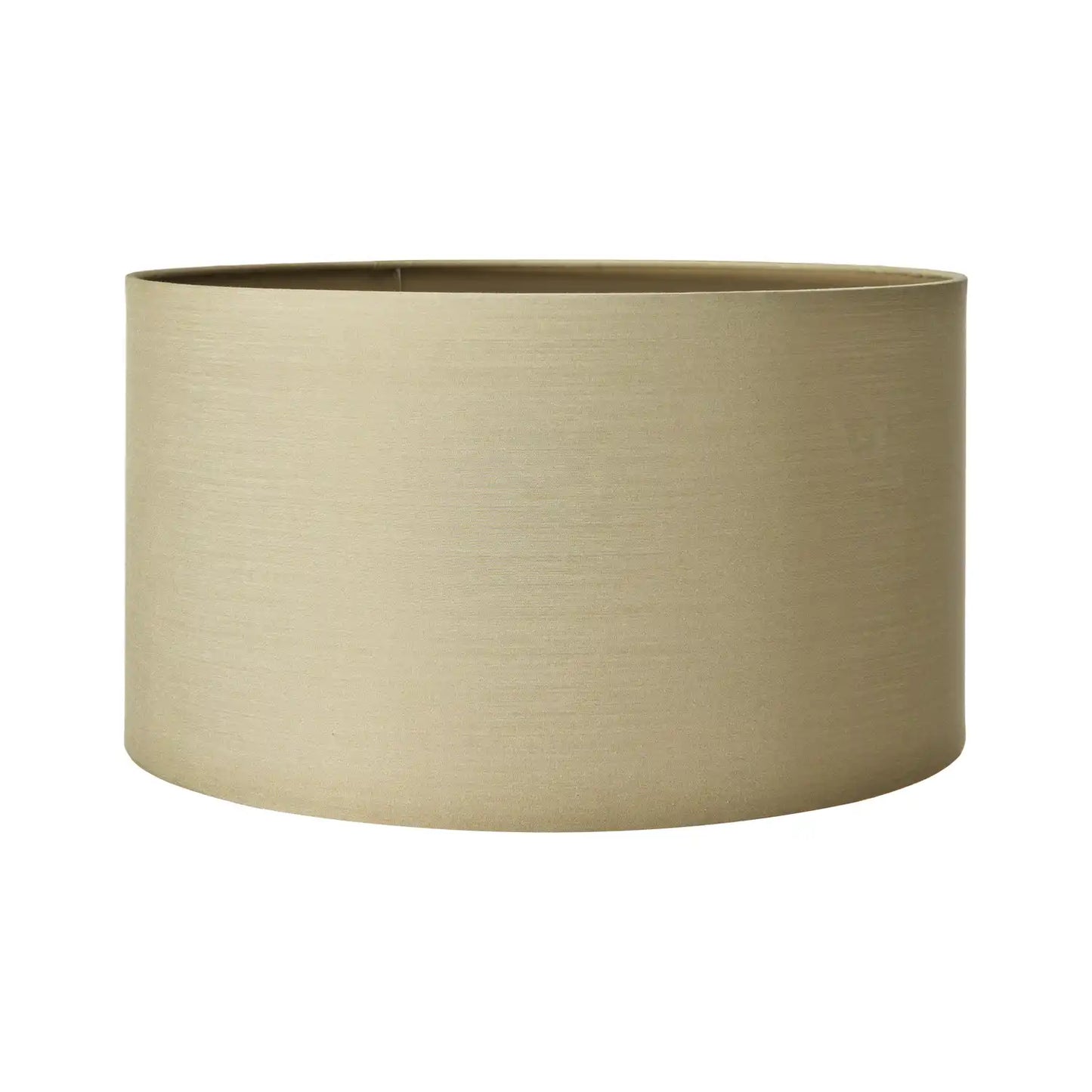 Taupe Polycotton Drum Lampshade 30cm/12in – Click Style