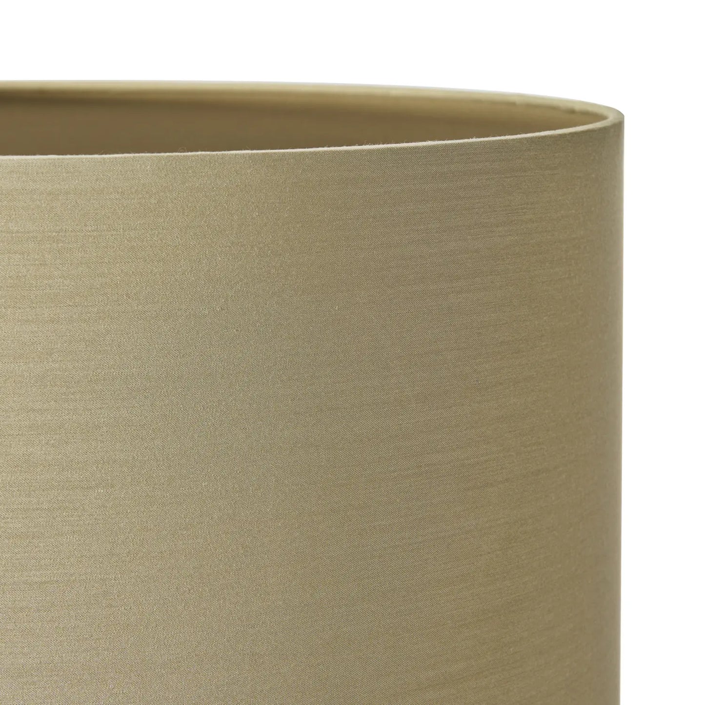 Taupe Polycotton Drum Lampshade 30cm/12in – Click Style