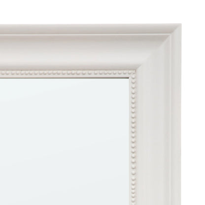 Traditional Rectangular Matt Stone Wall Mirror 90x60x4cm – Click Style