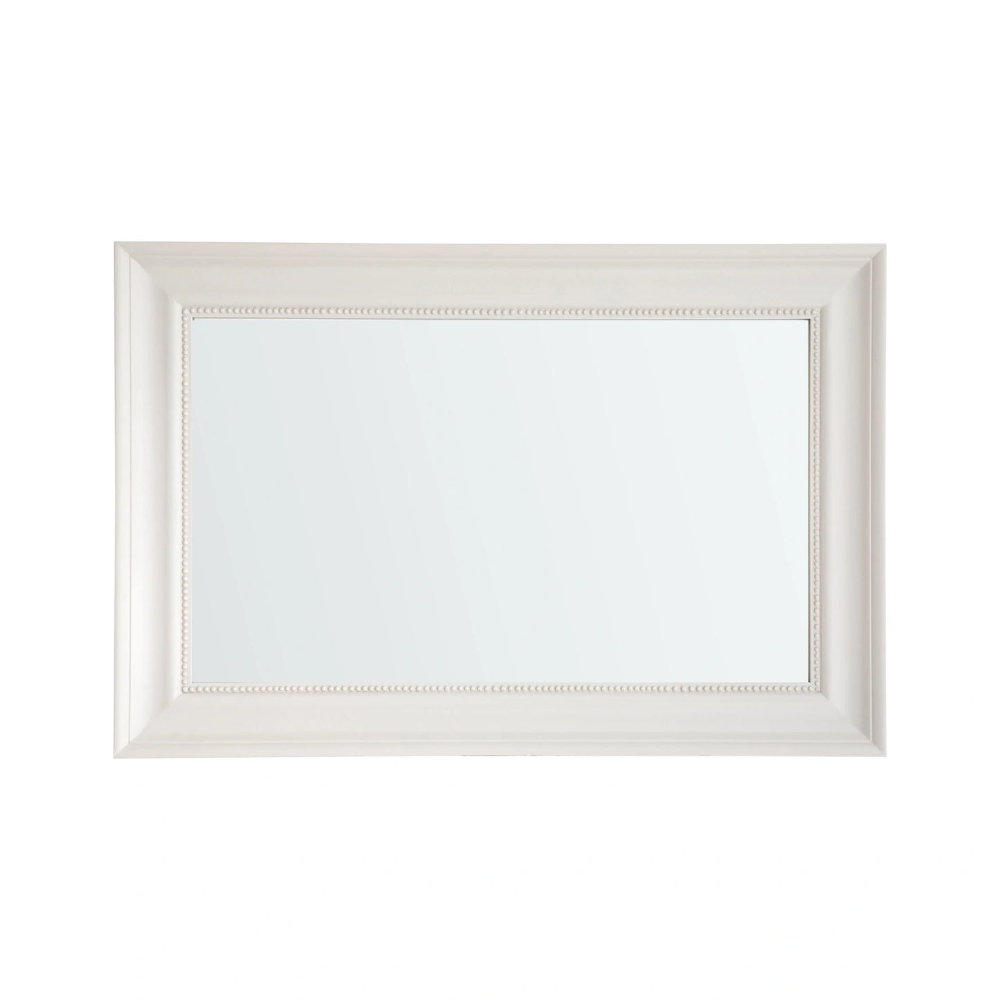 Traditional Rectangular Matt Stone Wall Mirror 90x60x4cm – Click Style