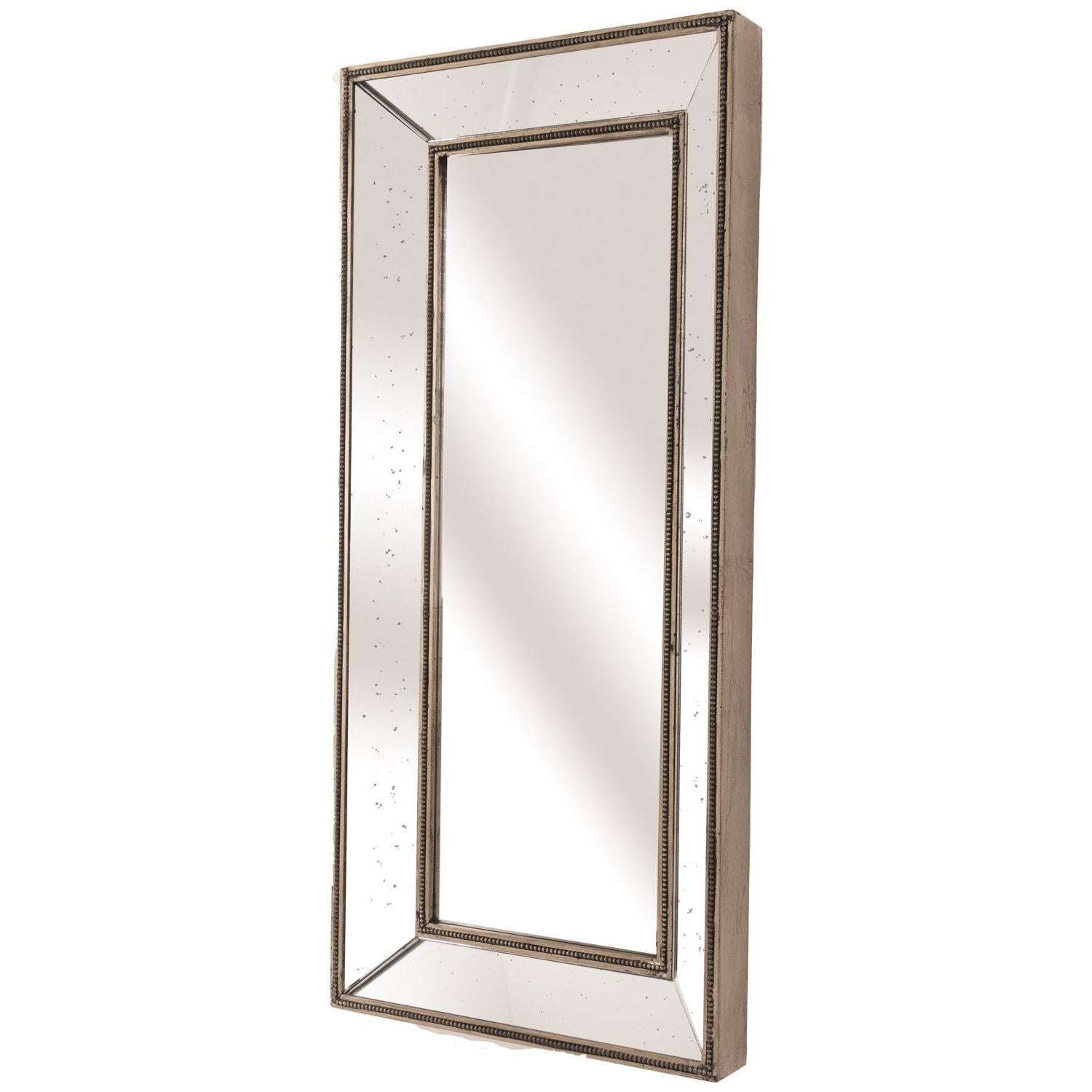 Bronze rectangular wall mirror