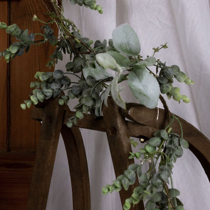 LED Garland of Eucalyptus & Lambs Ear